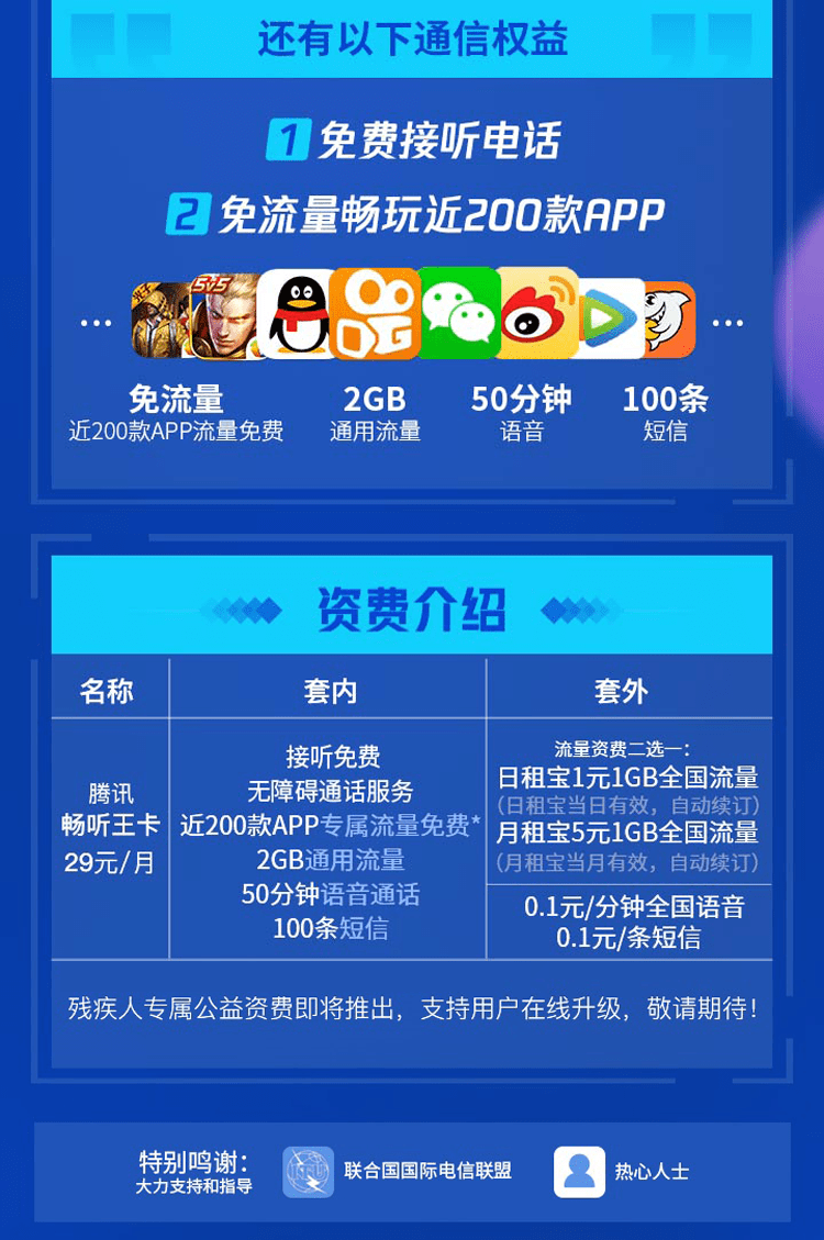 联通王卡套餐59(联通王卡套餐内专享免费流量有什么APP)